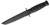 SHORT FIGHTING KNIFE TANTO - BLACK