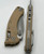 Microtech Amphibian RAM LOK Tan Fluted G-10 & Apocalyptic M390MK