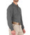 MEN'S PERFORMANCE LONG SLEEVE POLO - Wolf Grey