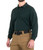 MEN'S PERFORMANCE LONG SLEEVE POLO - Spruce Green