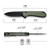 CIVIVI ELEMENTUM II FLIPPER BUTTON LOCK G10 HANDLE NITRO-V BLADE