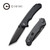 CIVIVI BRAZEN LINERLOCK G10 BLACK HANDLE