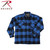 Rothco Extra Heavyweight Buffalo Plaid Sherpa Lined Flannel Shirts-