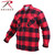 Rothco Extra Heavyweight Buffalo Plaid Sherpa Lined Flannel Shirts-