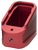 Strike Extended Mag Plate, Si Emp-al-g17-red   Alum Ext Mag Plate G17 G22 Red-EMPALG17RED