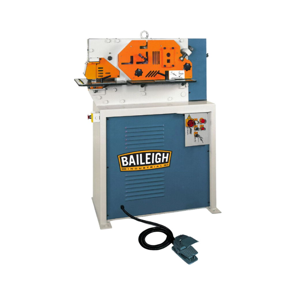 Baileigh Industrial - 4 Station Hydraulic Ironworker - (SW-441), BA9-1007756