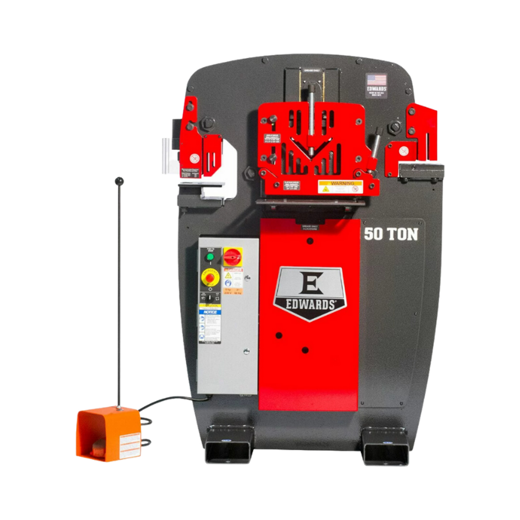 Edwards -50 TON IRONWORKER 208V, 3PH WITH POWERLINK, ED9-IW50-3P208-A