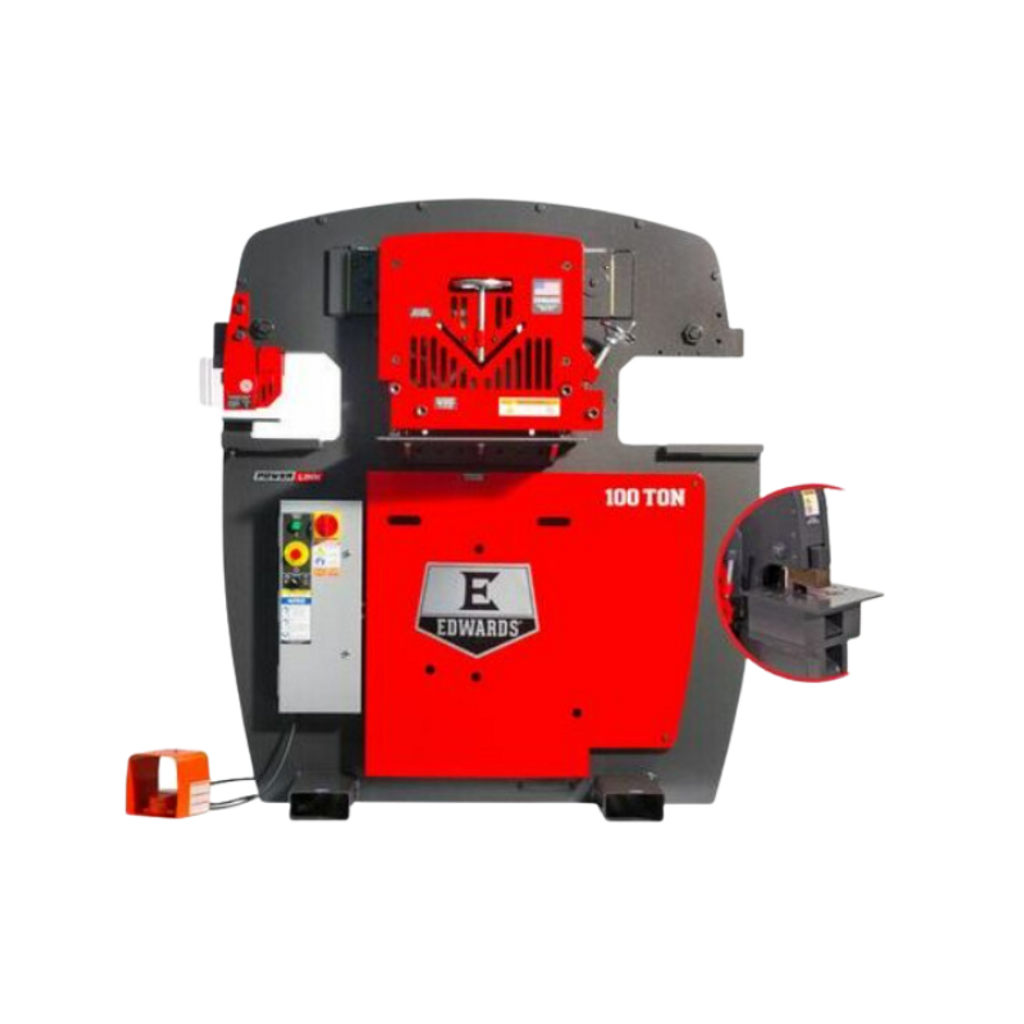 Edwards -100 TON IRONWORKER 230V, 1PH, COPER NOTCHER, ED9-10231012