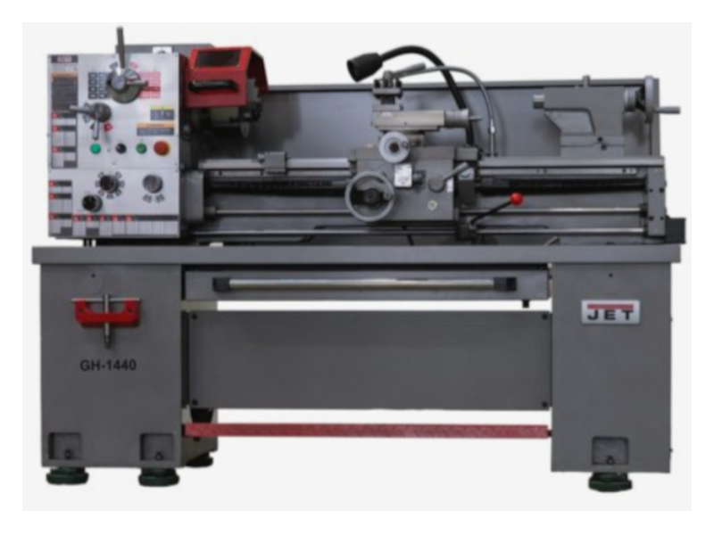 Jet GH-1440-1; 14x40 Gear Head Lathe, 230V 1PH