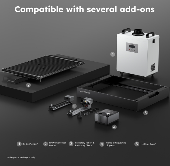 AtomStack Kraft Laser Cutter - 40 W Diode 