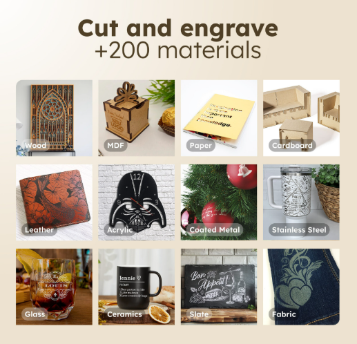 AtomStack Atelier Laser Engraver - 12 W Diode Galvo