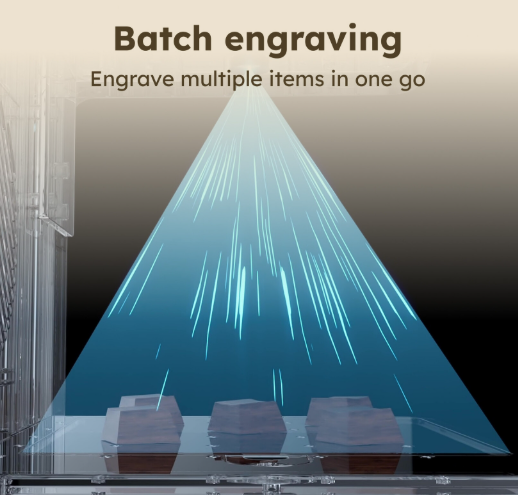 AtomStack Atelier Laser Engraver - 12 W Diode Galvo