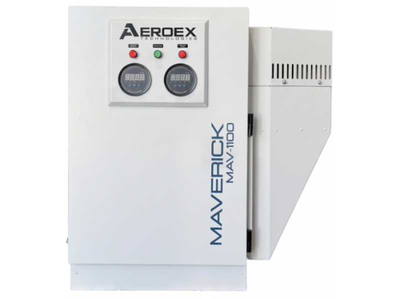 Aeroex - Maverick 1100 Oil/Coolant Mist Collector, 2 hp, 1000-1300 cfm, Max Enclosure: 450 cubic ft, MAV-1100