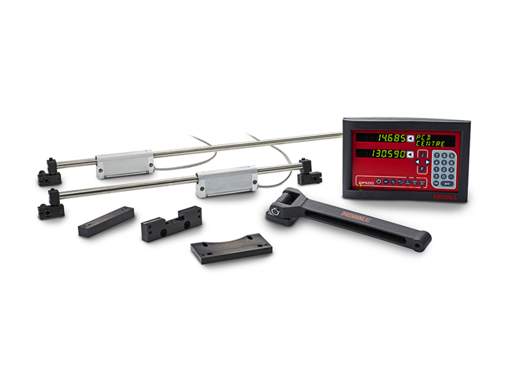 Lathe Digital Readout Kit - Newall DP500 8" x 40" Travel Lathe DRO Kit, Microsyn LT Cross Slide