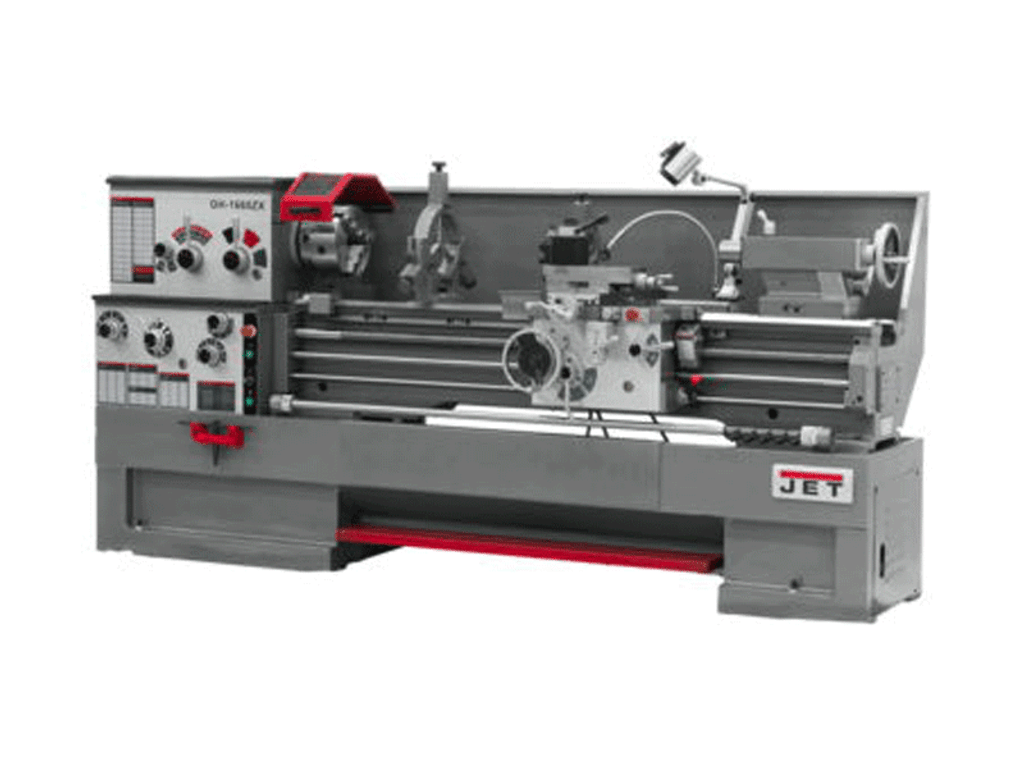 Jet GH-1660ZX, 3-1/8" Large Spindle Bore Geared Head Lathe