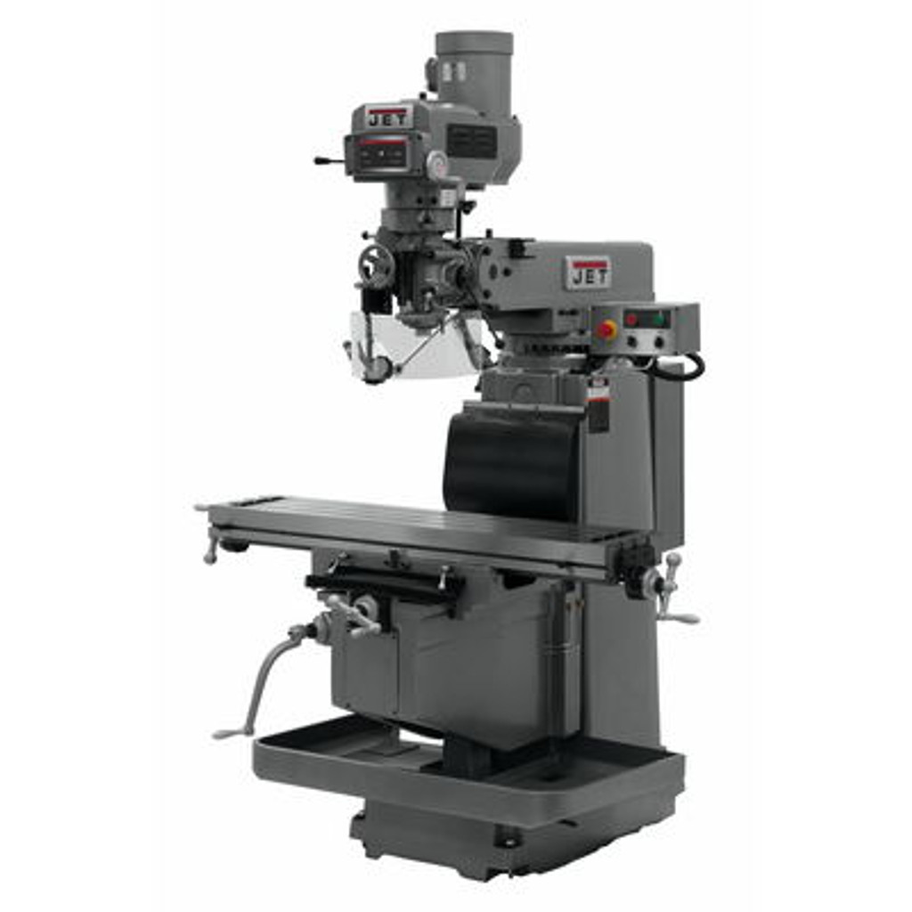 JET JTM-1254VS Mill With ACU-RITE 203 3-Axis DRO (Quill), X & Y Powerfeeds  #698063