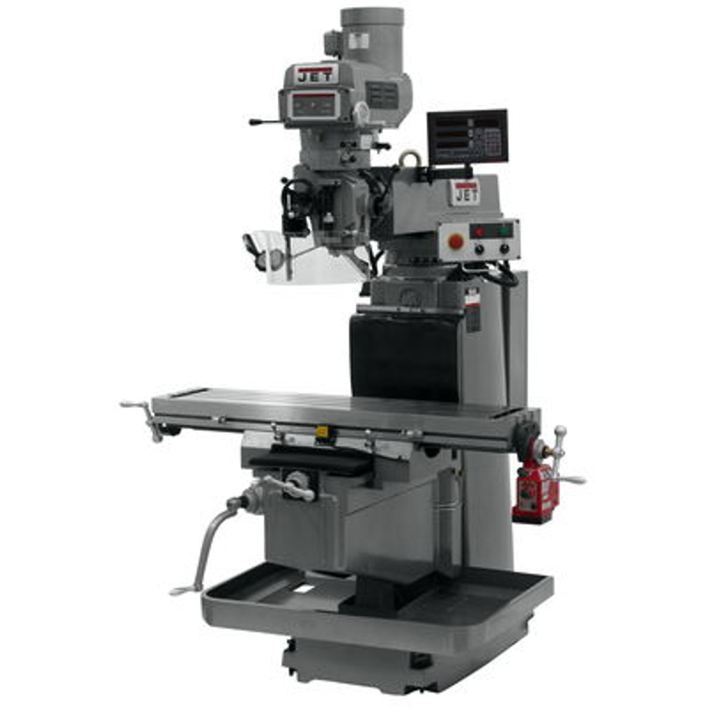 JET JTM-1254VS Mill With Newall DP700 3-Axis DRO (Quill) & X Powerfeed #698078