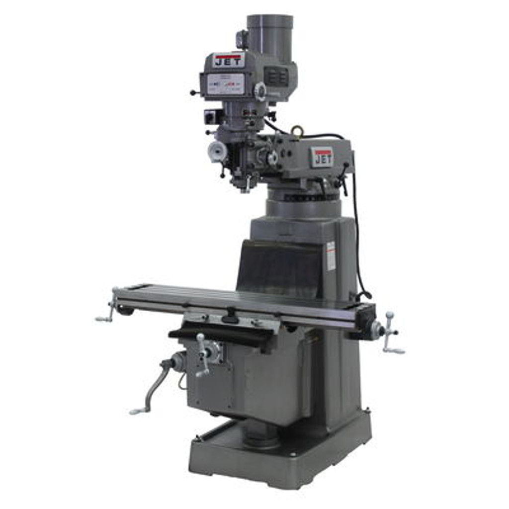 JET JTM-1050VS2 Mill With Newall DP700 DRO With X-Axis Powerfeed #691205