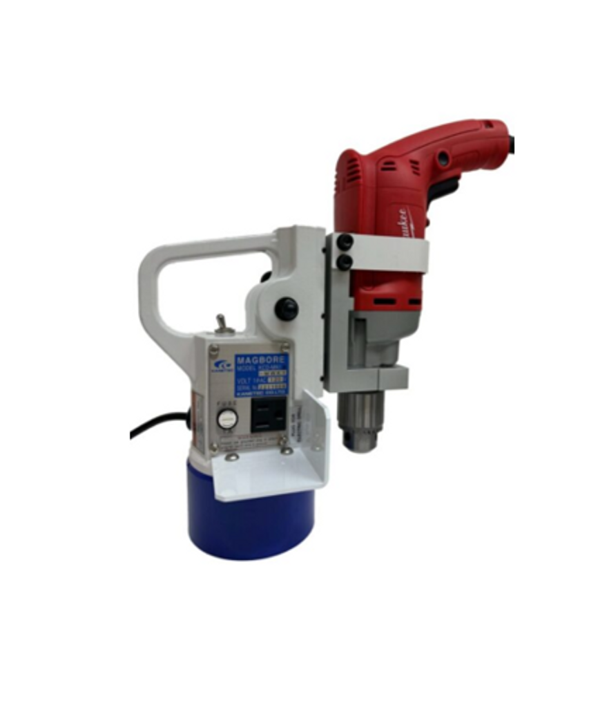 Kanetec KCD-MN1-MWKA Magbore Portable Magnetic Drill Press (Hand Held Drill With Accuracy of Drill Press)