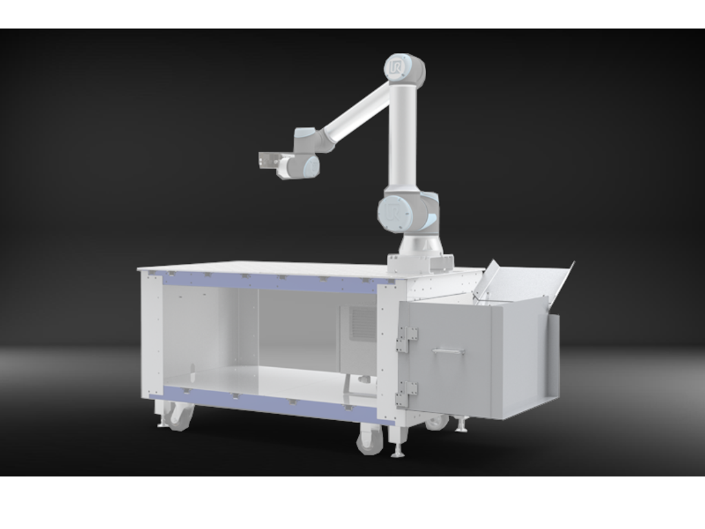 VersaBuilt Robotics - VersaWash, External Parts and Jaw Cleaning Attachment for VersaCart