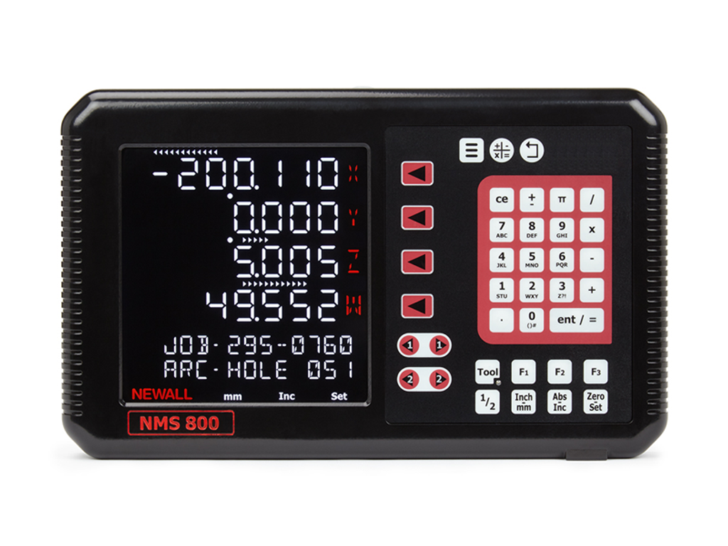 Newall Digital Readout - 4 Axis NMS800 DRO Display