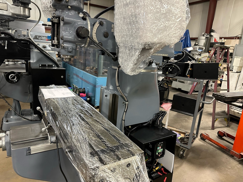 Bridgeport Series I EVS (VFD) Knee Milling Machine, 9" x 48" Table, R8, 3HP, Refurbished to Factory Specs