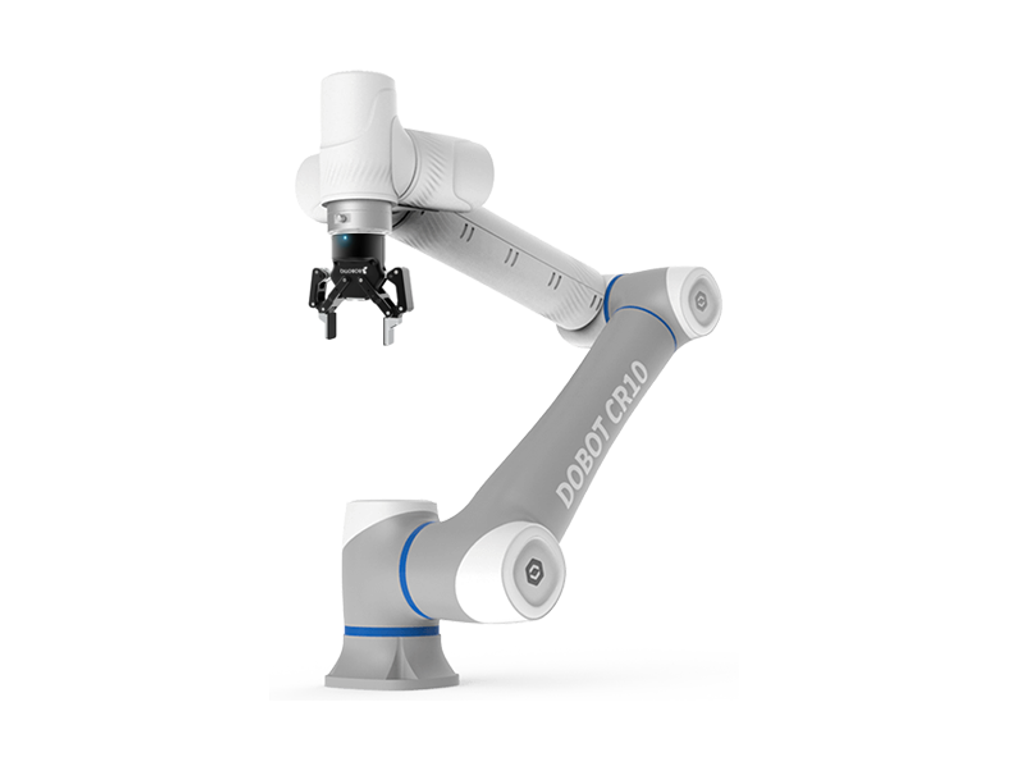 DOBOT CR10S Collaborative Robot, CR Series, 10kg Payload, 1300mm Reach, with SafeSkin (DEMO), Includes Robotiq 2F-85 Gripper and S7 Tablet