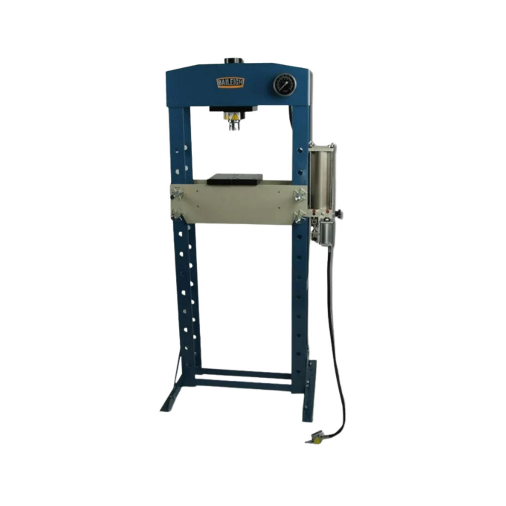 Baileigh Industrial - Air/Hand Operated H-Frame Shop Press - (HSP-30A), BA9-1004816