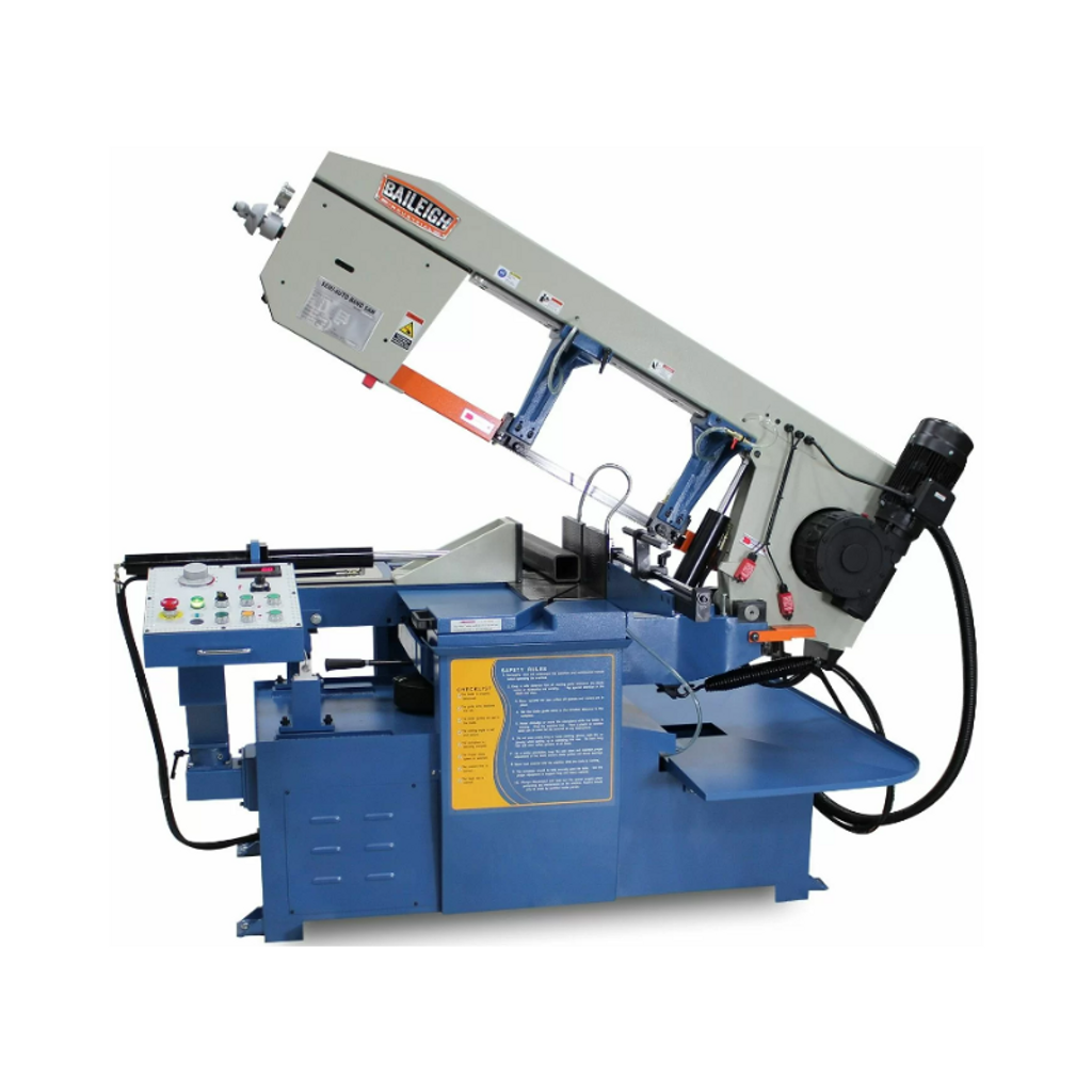 Baileigh Industrial - Semi-Automatic Dual-Miter Bandsaw, 3Ph 220V - (BS-20SA-DM), BA9-1001298