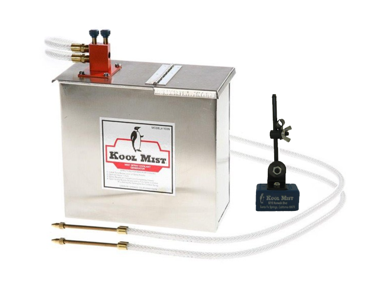 Kool Mist 102N Spray Mist Coolant Unit, Double Mist with (2) 205 ...