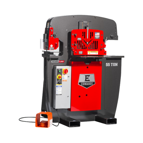 Edwards -55 TON IRONWORKER 230V, 3PH WITH POWERLINK, ED9-IW55-3P230-A