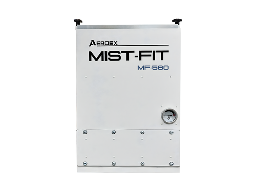 Aeroex - Mist-Fit MF-560 Oil Mist Collector, 0.75 hp, 500-600cfm, Max Enclosure: 250 cubic ft, Perfect for Swiss Lathes