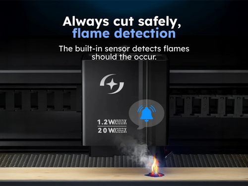 AtomStack Kraft Dual Laser Cutter - 20 W Diode + 1.2 W IR 