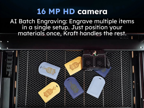 AtomStack Kraft Dual Laser Cutter - 20 W Diode + 1.2 W IR 