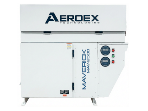 Aeroex - Maverick 2500 Oil/Coolant Mist Collector, 5 hp, 2300-2700 cfm, Max Enclosure: 3000 cubic ft, MAV-2500