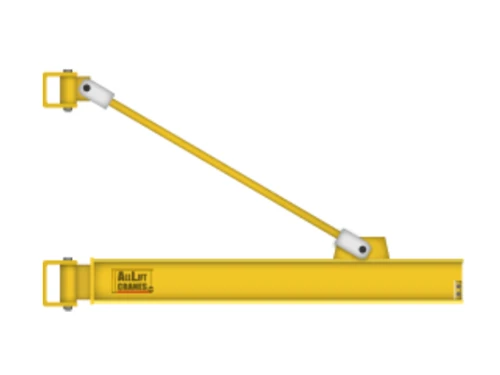 All Lift Tie Rod Wall-Mounted Jib Crane, 1 Ton