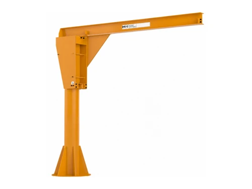 HSI Heavy Duty Floor Mounted Jib Crane, 1/4 Ton