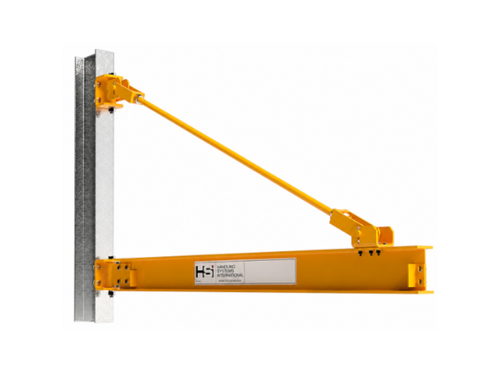 HSI Tie-Rod Wall-Mounted Jib Crane, 2 Ton
