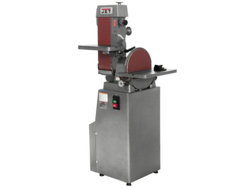 Jet J-4202A, 6 x 48 Industrial Combination Belt and Disc Finishing Machine 230V 3PH, #414553