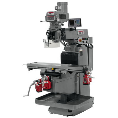JET JTM-1254VS Mill With ACU-RITE 203 3-Axis DRO (Quill), X, Y & Z  Powerfeeds #698065