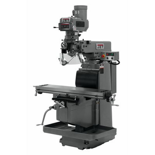 JET JTM-1254VS Mill With ACU-RITE 303 3-Axis DRO (Quill), X, Y & Z  Powerfeeds #698162