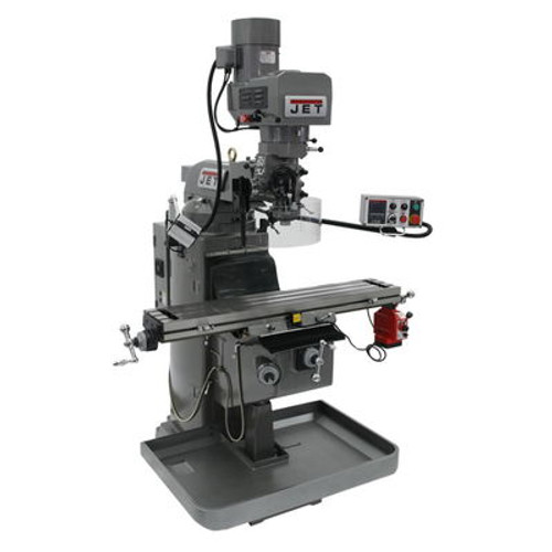 JET JTM-1050EVS2/230 Mill With Acu-Rite 203 DRO With X-Axis Powerfeed #690619