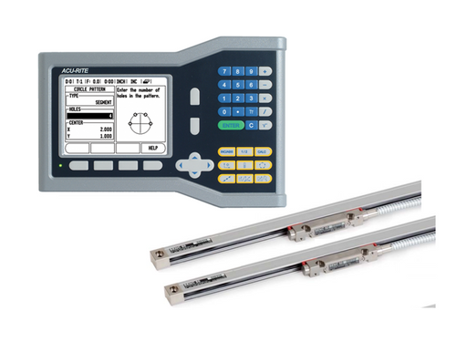 Acu-Rite - VUE, 2 Axes, 8" x 42" Travels, Lathe DRO Kit