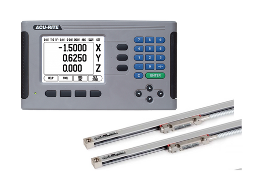 Acu-Rite - 200S, 2 Axes, 6" x 36" Travels, Lathe DRO Kit