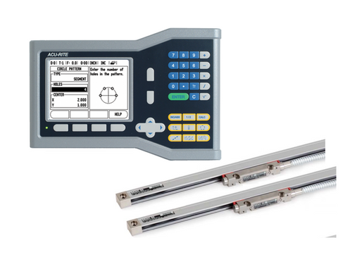 Acu-Rite - VUE, 2 Axes, 12" x 54" Travels, Lathe DRO Kit