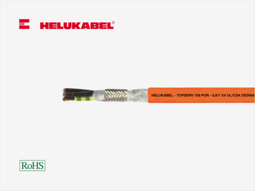 HELUKABEL TOPSERV 109 PUR High-Flex Motor Cable