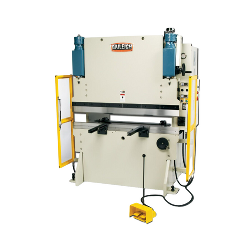 Baileigh Industrial - Hydraulic Sheet Metal Press Brake - (BP-5060NC), BA9-1000824