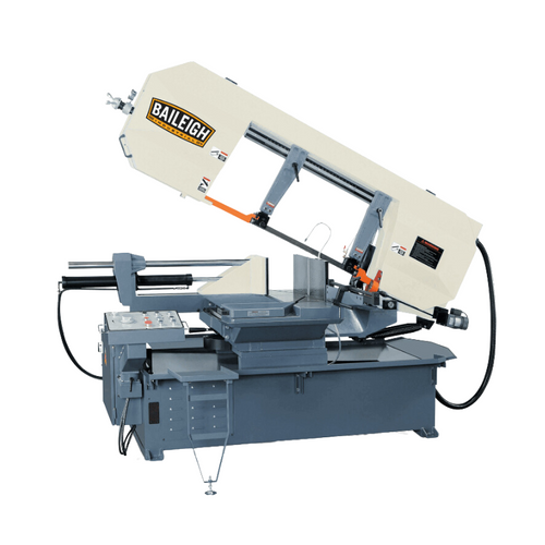 Baileigh Industrial - Semi-Automatic Dual Mitering Horizontal Band Saw - (BS-24SA-DM), BA9-1001389