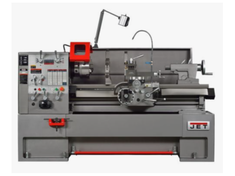 Jet GH-2180ZX, Large Spindle Bore Gear Head Lathe 460V, JT1-3308
