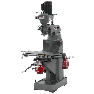 JET JVM-836-3 Mill With X and Y-Axis Powerfeeds #690175